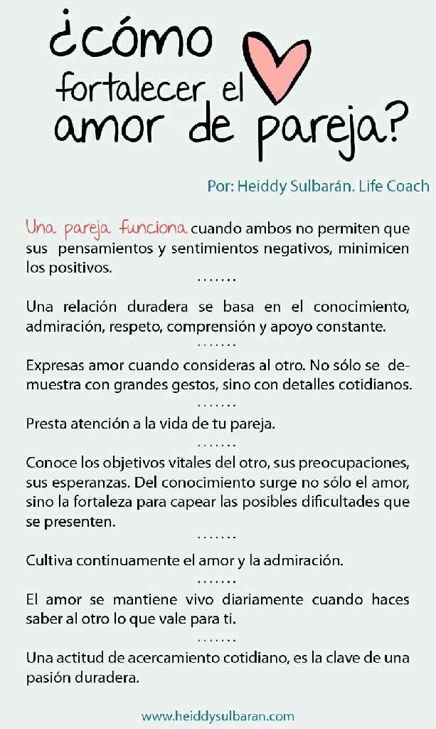 Como fortalecer el amor de pareja? - 1