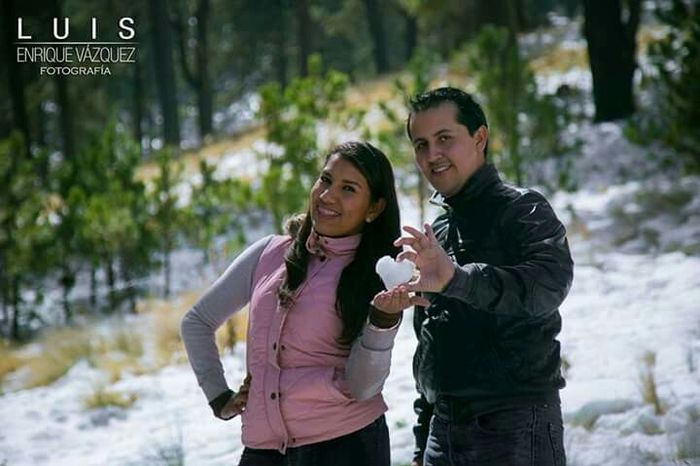 Mi  save the date! en el pico de orizaba - 2
