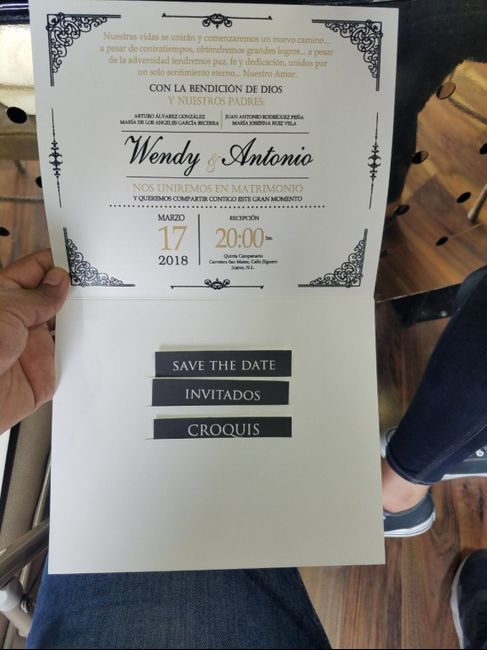 Ya tengo invitaciones - 2