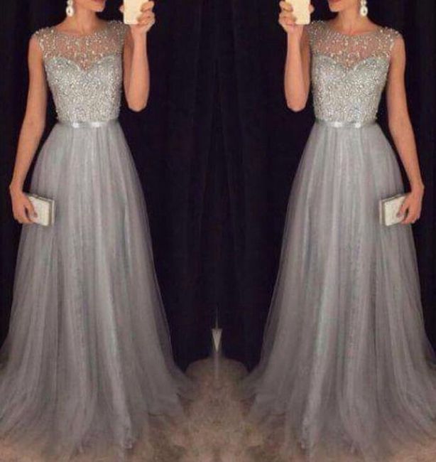 Damas en color plata - 1