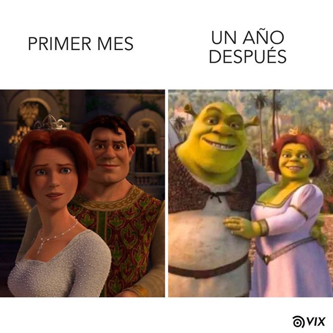Primer mes vs primer año de casados 1