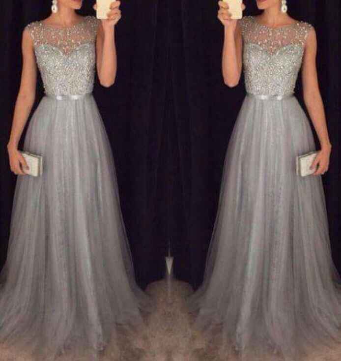 Damas en color plata - 1