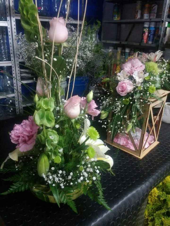 Nuestros centros de mesa... - 1