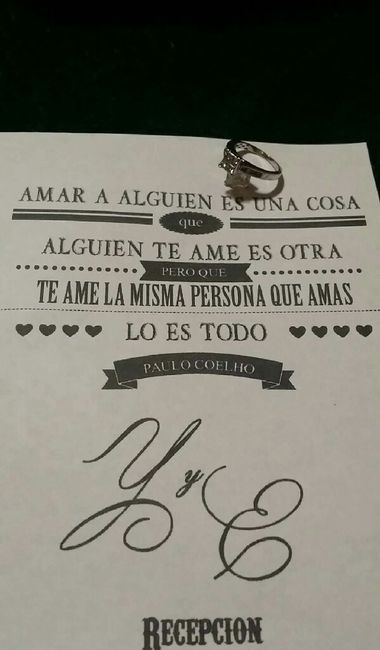 Frase para las invitaciones - 1