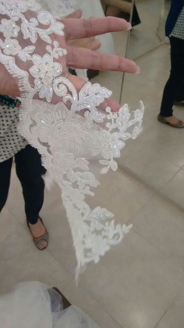 Ayuda, cómo bordar velo? - 1