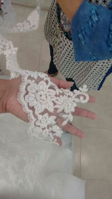 Ayuda, cómo bordar velo? - 2