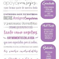 Tarjetas de agradecimiento menu y datos curiosos - 1