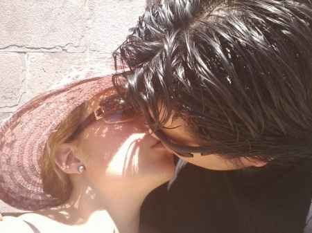 uno de nuestros mejores besos