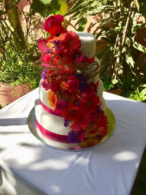 Nuestro pastel de Bodas!!!