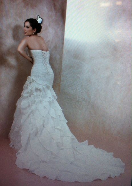 Vendo vestido de novia Eduardo Nieves nuevo - 3