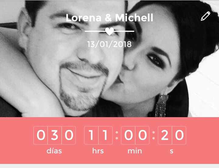  30 días!!!! Que emoción!!! ❤️ - 1