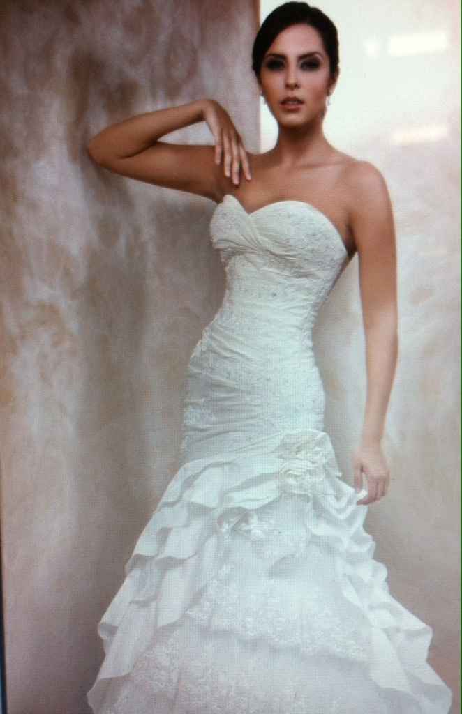 Vendo vestido de novia Eduardo Nieves nuevo - 1