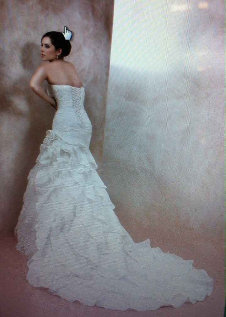 Vendo vestido de novia Eduardo Nieves nuevo - 3