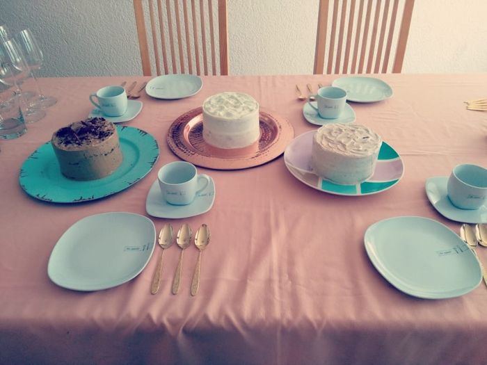 Probando pasteles ^-^