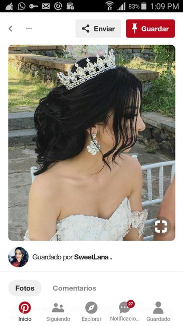¿Ya saben que peinado llevarán el día de su boda? - 2