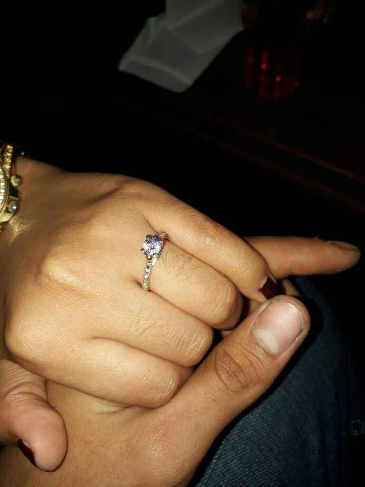 Comparte una foto de tu anillo de compromiso - 1