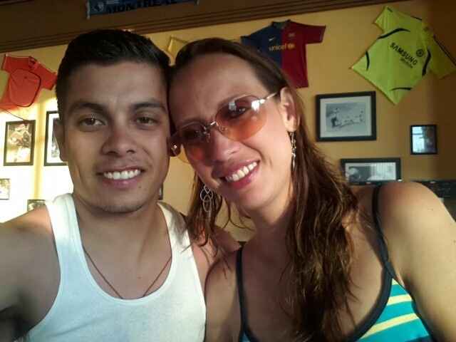 Viendo el juego del Santos