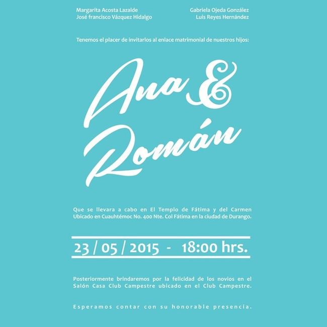Invitaciones