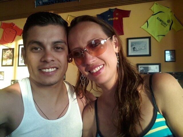 Viendo el juego del Santos