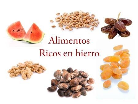 * Mejora tu alimentación, come alimentos ricos en hierro, y empieza a eliminar la comida chatarra. 