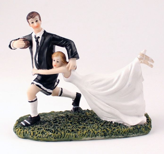 Los novios amantes de deportes