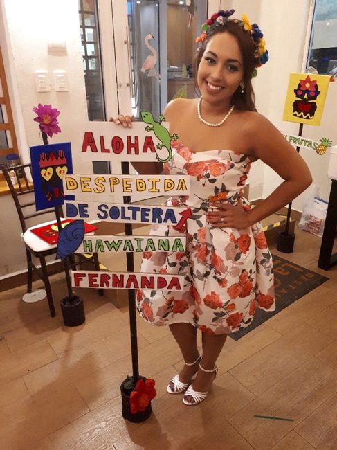 Mi look hawaiano del día