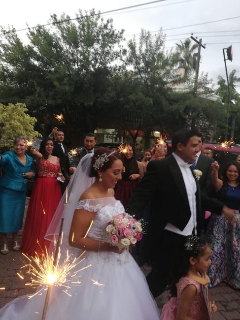 Usando las luces de bengala