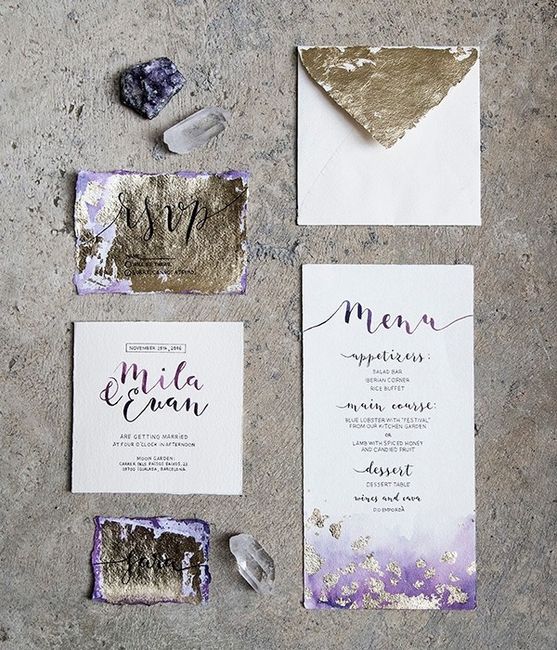 Invitaciones... amatista