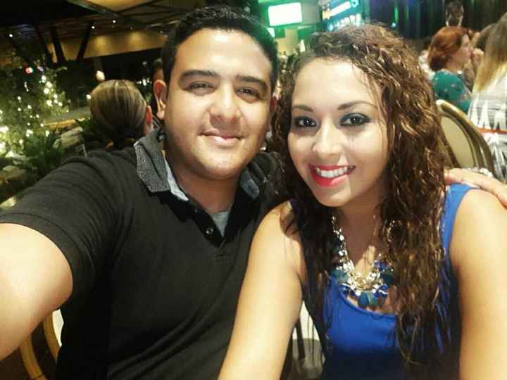 Fotito antes de la entrega del reloj. 