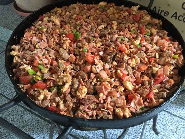 Platillo en proceso