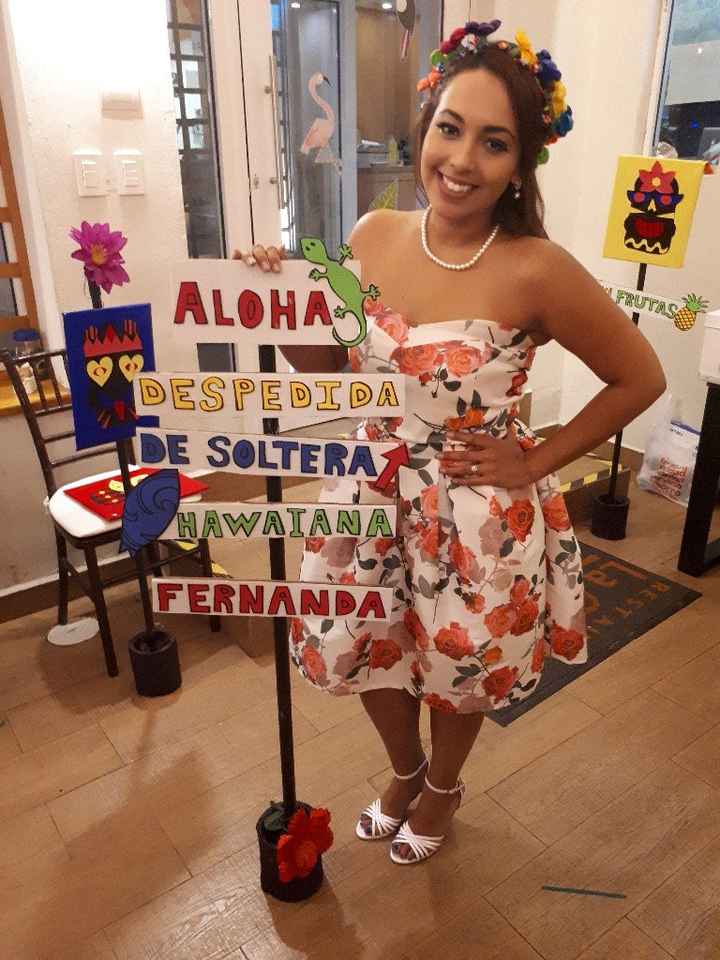 Mi look hawaiano del día