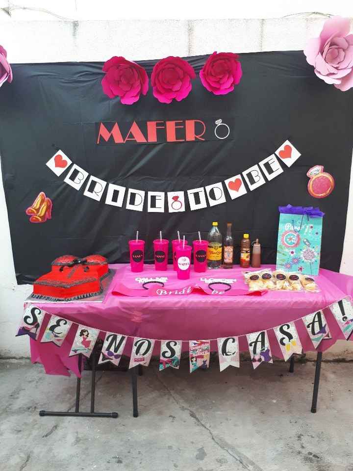 Otra más de la mesa porque me encantó