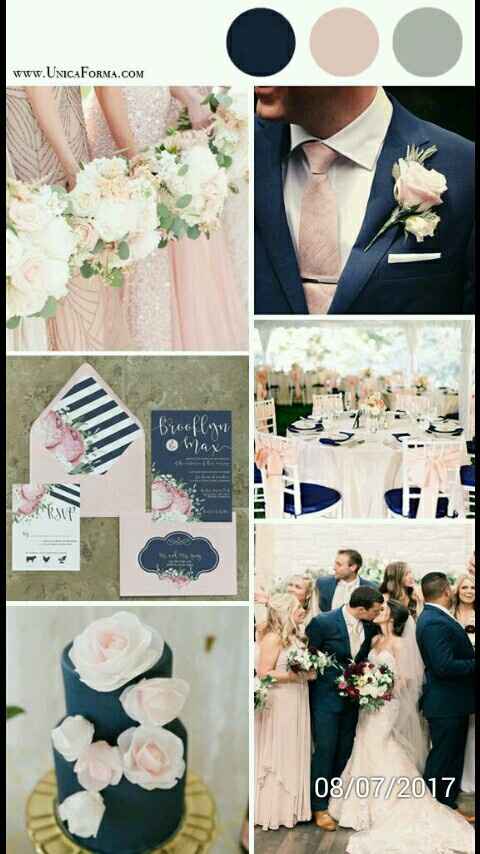 Combinación de colores en navy & bush - 3