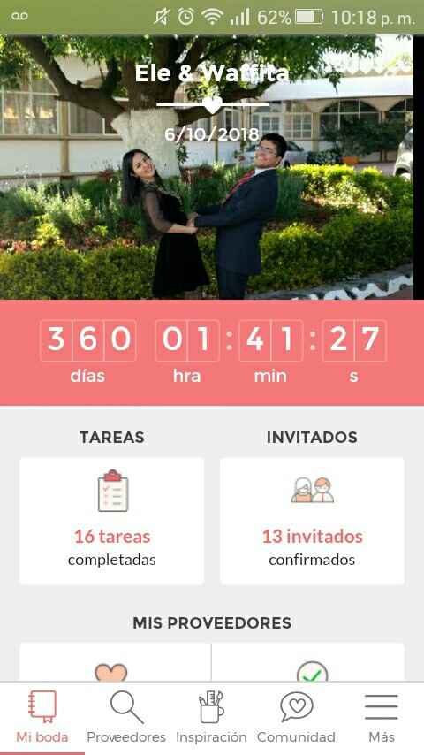 ¿Cuántos días faltan para tu día B? - 1