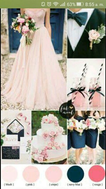 ¿Qué colores escogiste para tu boda? 2