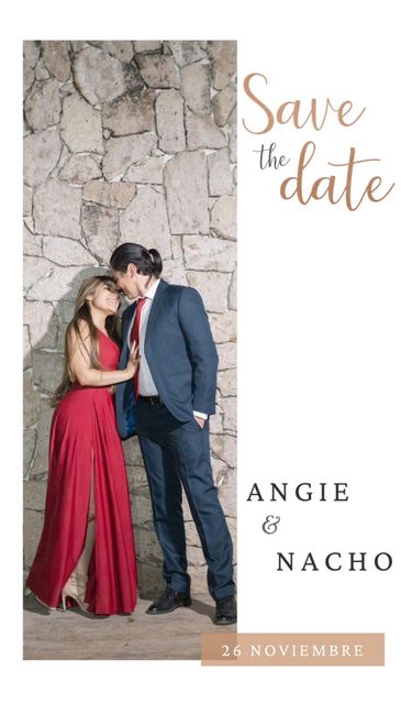 📸 Publica una foto de tu Save the date o  de un viaje que hayas realizado con tu amor - 1