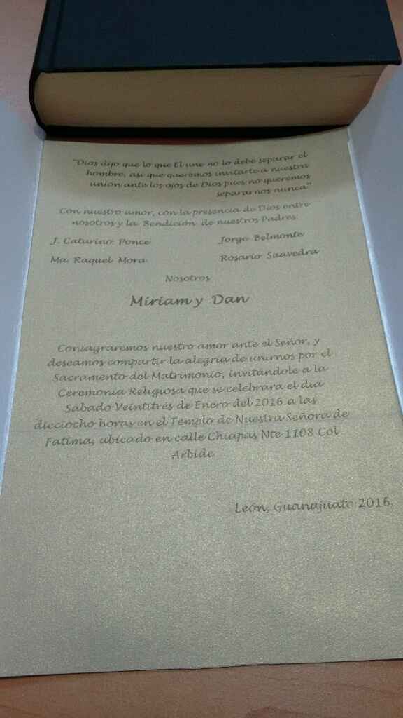 Quienes hicieron sus invitaciones?! - 2