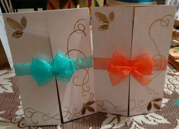 Adelantos... mis invitaciones. - 1