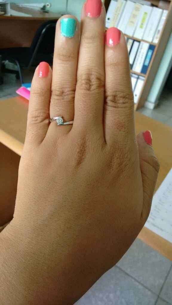 Mi anillo de compromiso!!!! - 1