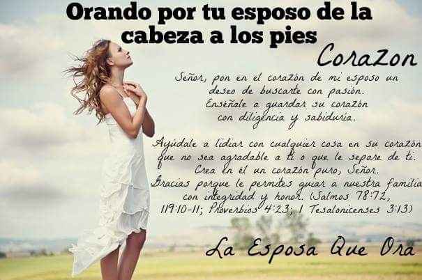 Orando por tu esposo de la cabeza a los pies. - 7