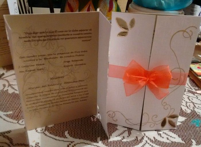 Adelantos... mis invitaciones. - 3
