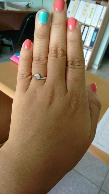 Mi anillo de compromiso!!!! - 1