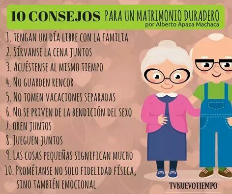 10 consejos para un matrimonio feliz y duradero... - 1