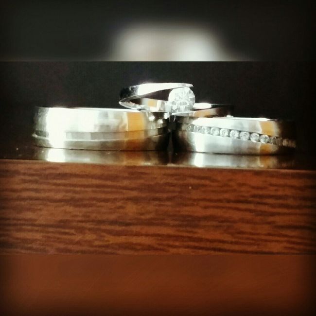 A mostrar esas argollitas recien casados y casadas - 1