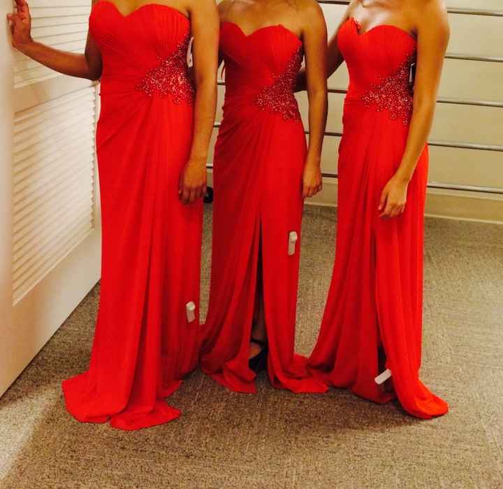 Vestidos de damas - 3