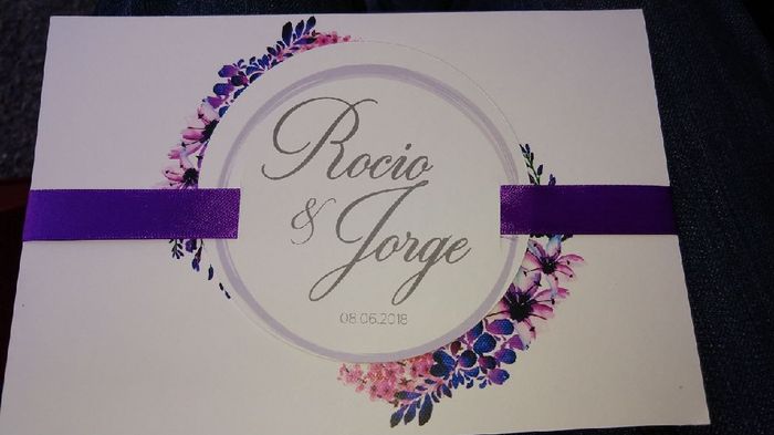 Invitaciones. - 1