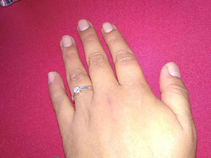 Comparte una foto de tu anillo de compromiso - 1