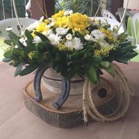 Centro de mesa para boda en hacienda :) - 2