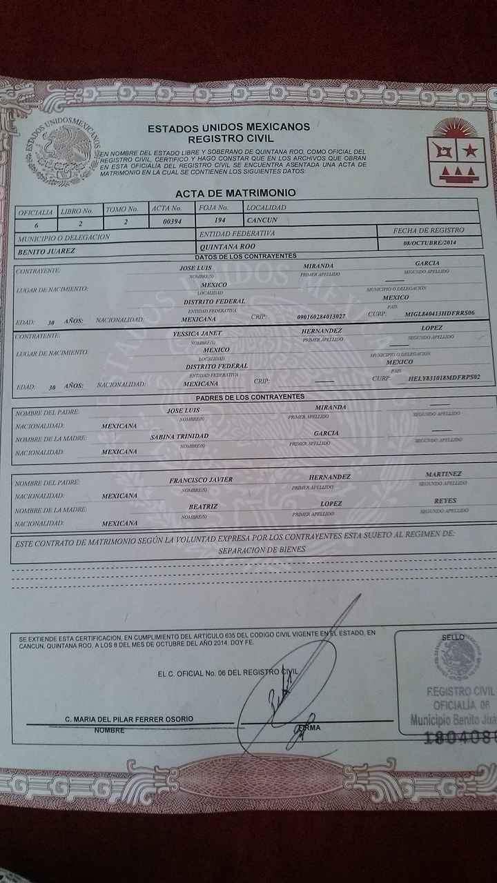 Civilmente.. señora!! - 1