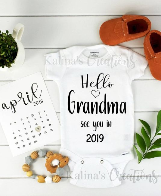 Sorpresa para los nuevos abuelos 